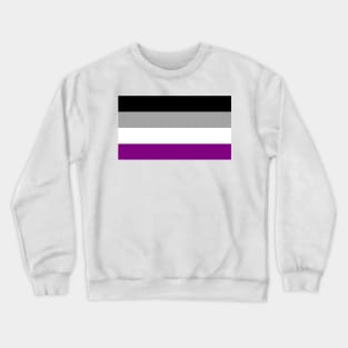 Asexual flag Crewneck Sweatshirt